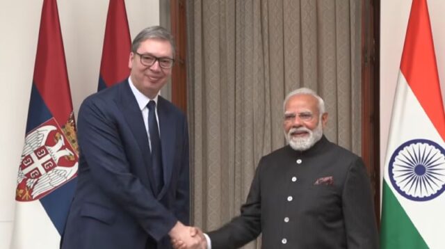 Србија ја гледа Индија како клучен сојузник, потпишани договори за оружје и технологија