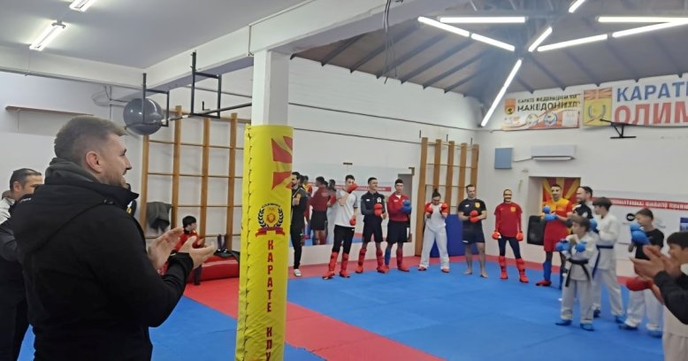 Градоначалникот Митевски го посети шампионот Матеј Белистојаноски