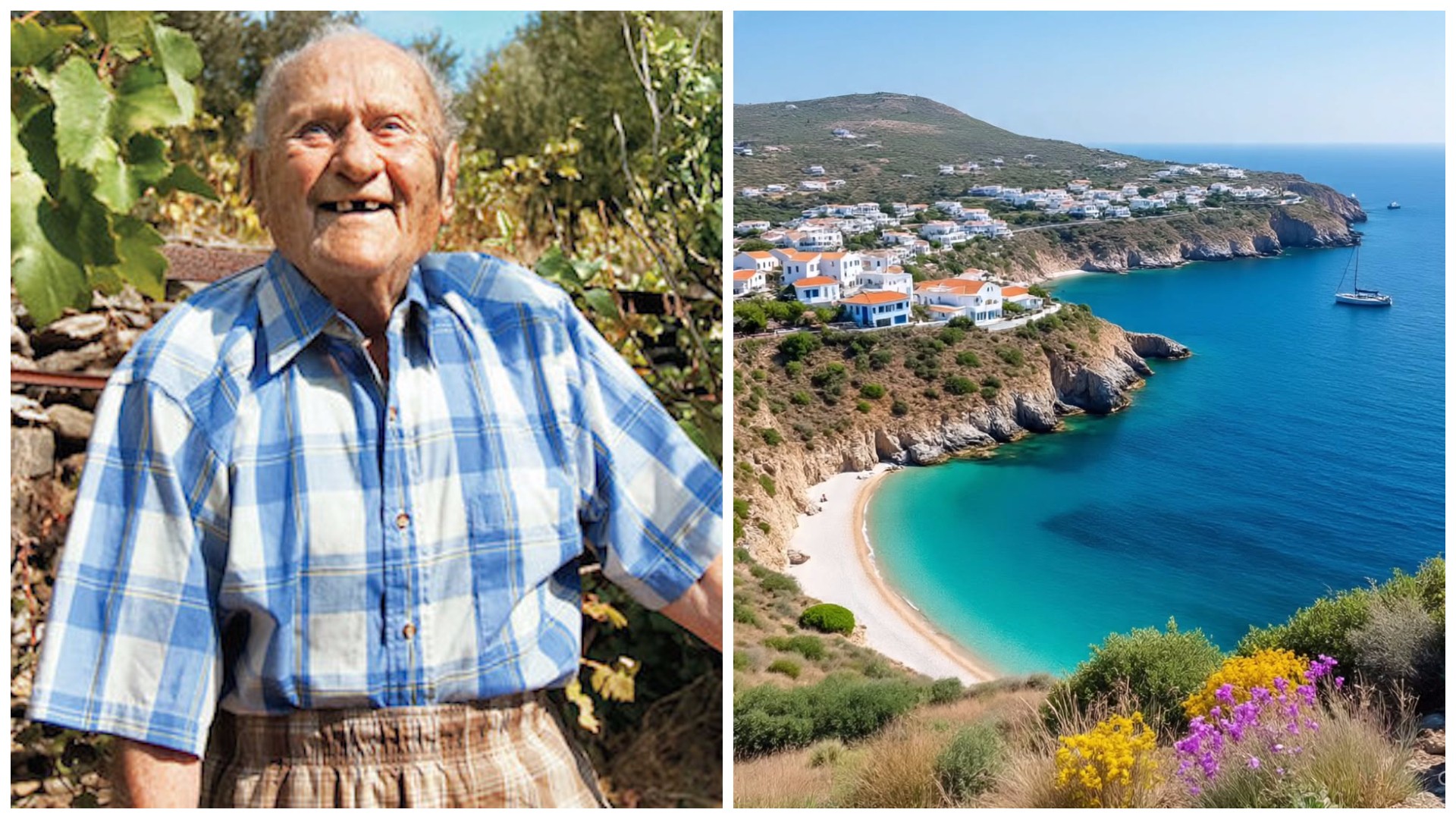 Грк се вратил од САД на родниот остров за да умре - Живеел уште 40 години и дочекал длабока старост