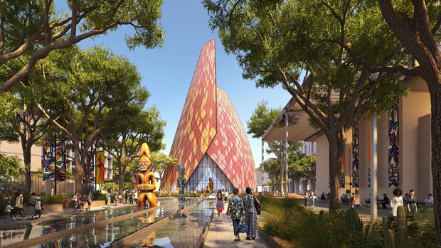 Foster + Partners обликуваат модерен, самоодржлив град во Ангола