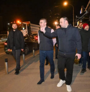 Ѓорѓиевски: Со премиерот Мицкоски вчеравечер извршивме увид во градежните активности на булеварот „Македонија“