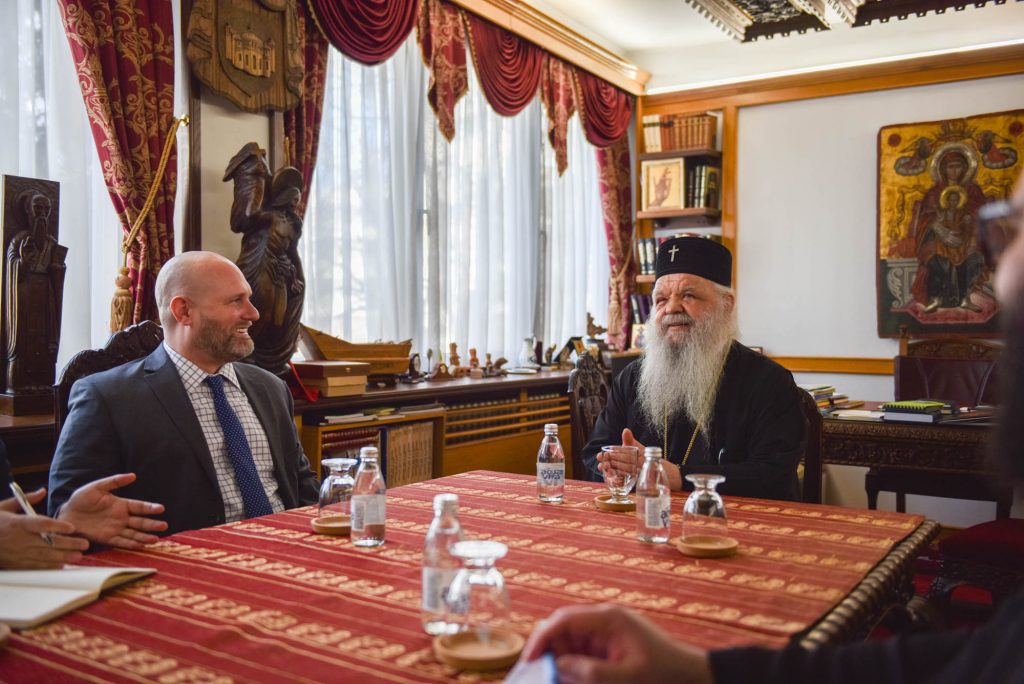 Висока делегација на САД во посета на МПЦ-ОА