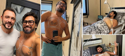 Азис си стави импланти во градите и се огласи од болница: „Ќе имам убави машки спортски гради“