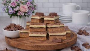 (Рецепт) КИНДЕР ШТАНГЛИ: Неодоливо слатки штангли во стилот на Киндер чоколадо