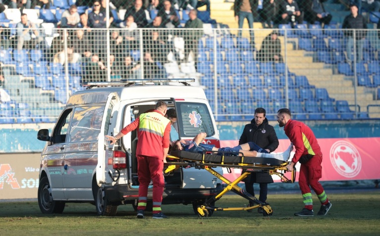 Страшна повреда за Матеј Цветаноски