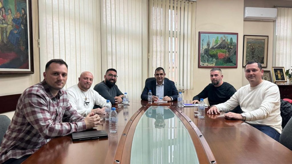 Работна средба со претставници на Фудбалскиот клуб Тиверија