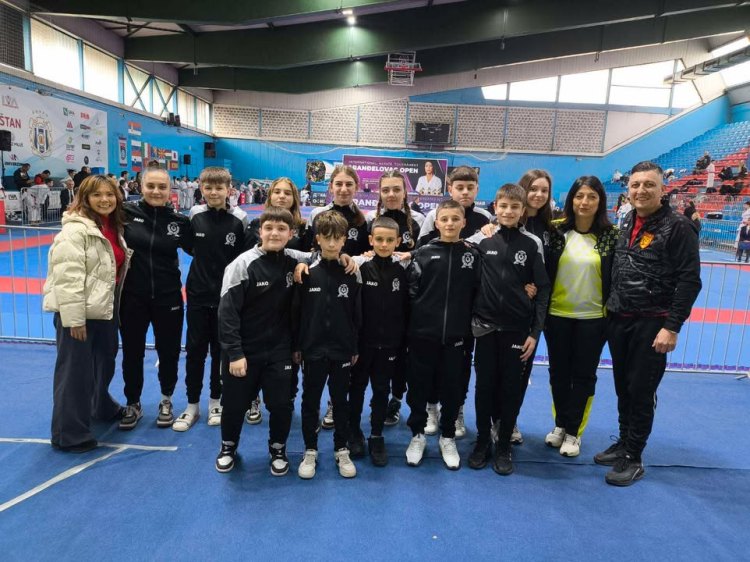 Пет златни медали за каратистите на Олимпик спорт на „Арангеловац опен“