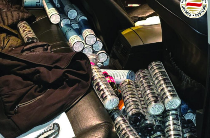 Откриен обид за криумчарење на 4.800 пакувања никотински ќесички во вредност од 1,2 милиони денари