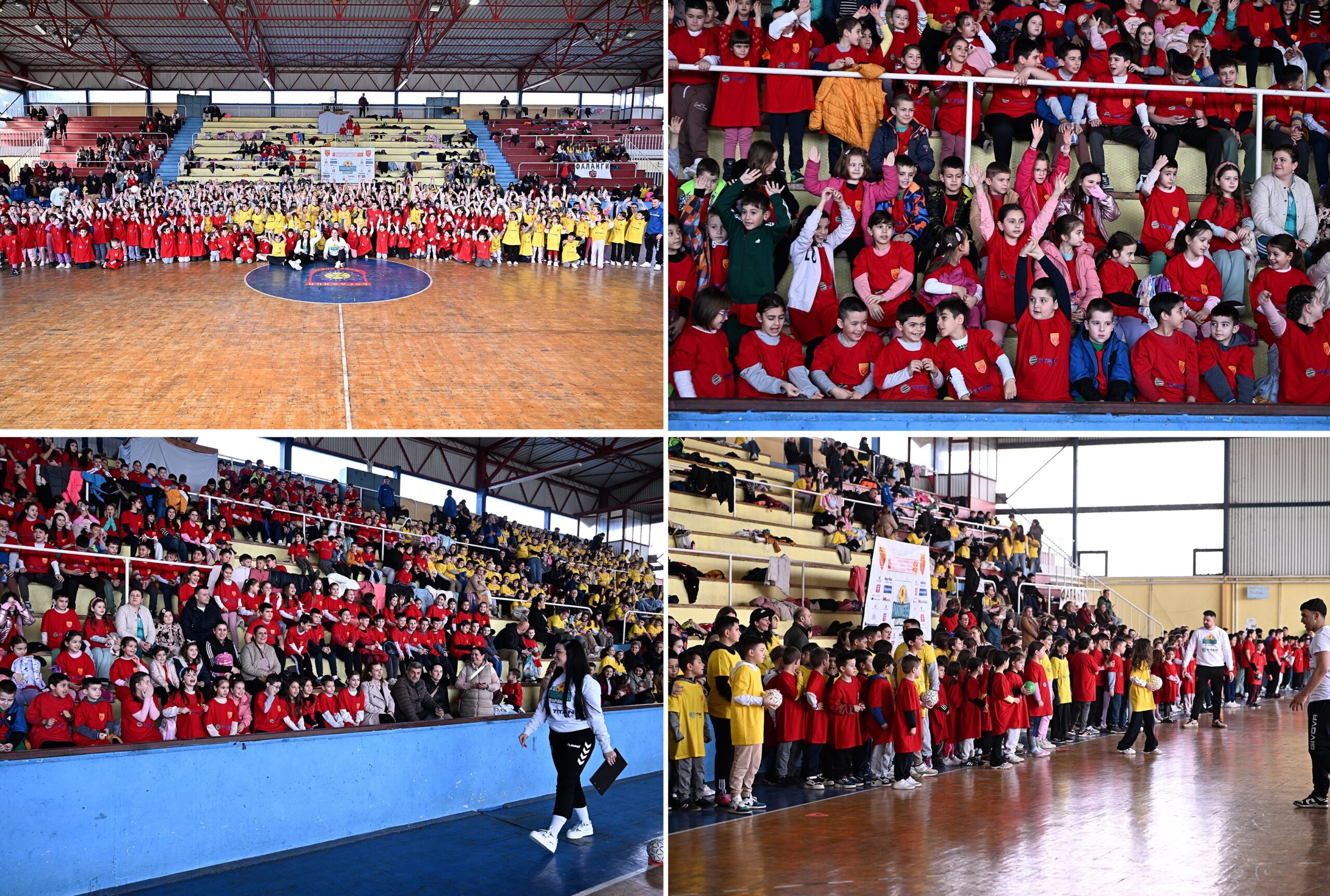 Ракометниот караван го посети Богданци – околу 600 деца уживаа во игра и дружба!