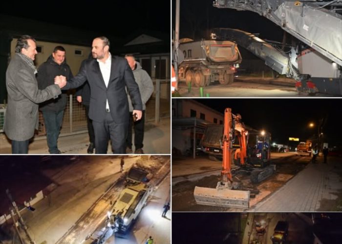 ЃОРЃИЕВСКИ: Се работи и ноќе, додека градот мирува, ние посветено работиме за Скопје, по три децении нов лик на улицата Перо Наков