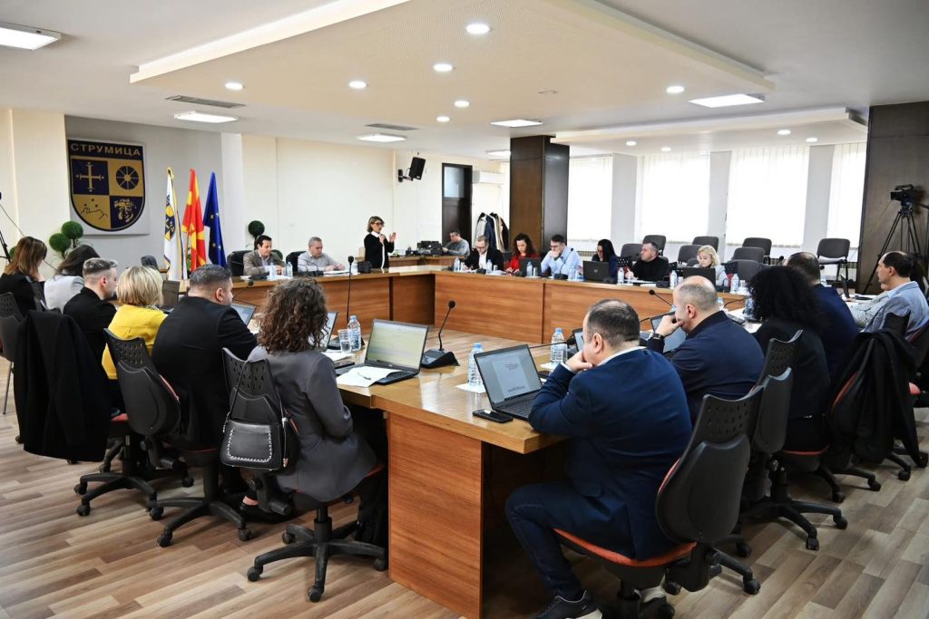 Седмата седница на Советот на Општина Струмица – усвоени сите точки од дневниот ред