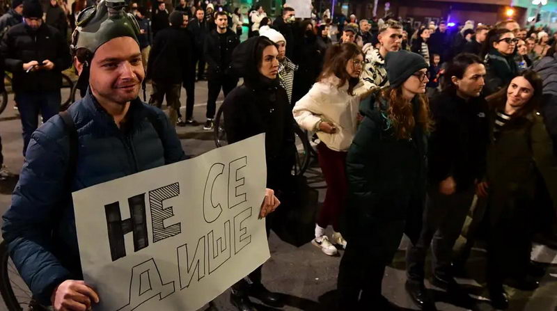 Блокада пред „Усје“ против загадувањето