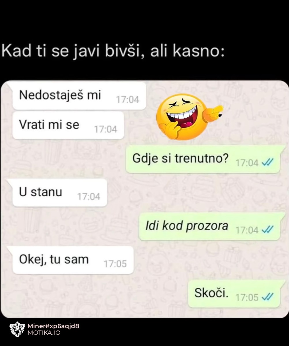 Кога ќе ти се јави бившиот