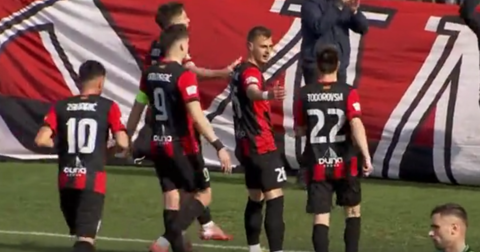 ВИДЕО: Цветковиќ се покажа како топ-засилување, трет натпревар и трет гол за Вардар!