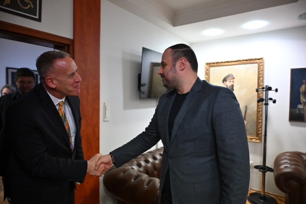 Ѓорѓиевски на средба со делегација на Мисијата на ОБСЕ: Разгледани можностите за унапредување на соработката