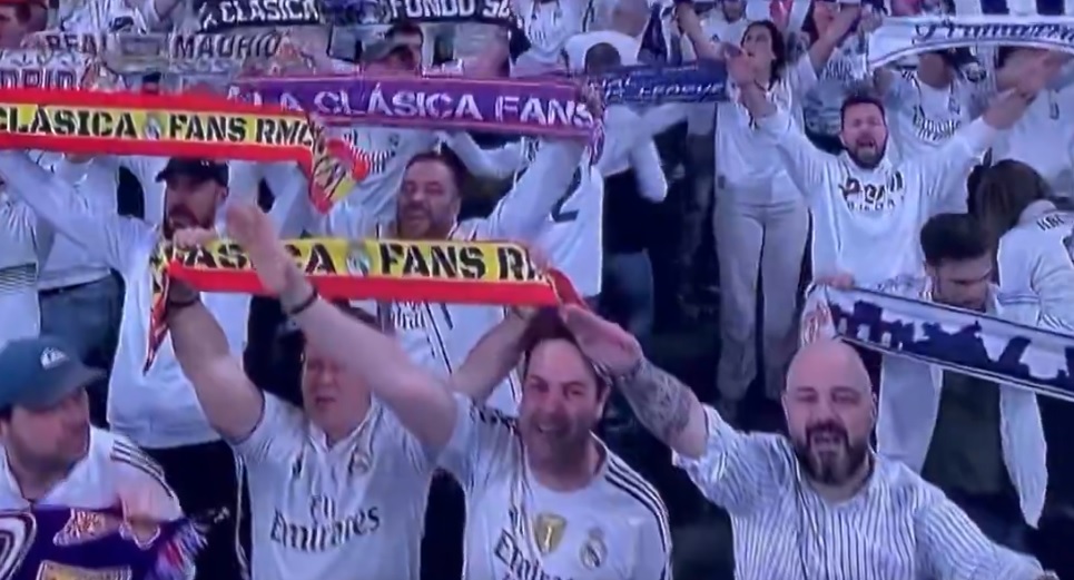 Реал доживотно ќе му забрани влез на „Бернабеу“ на навивачот кој салутираше (Фото)