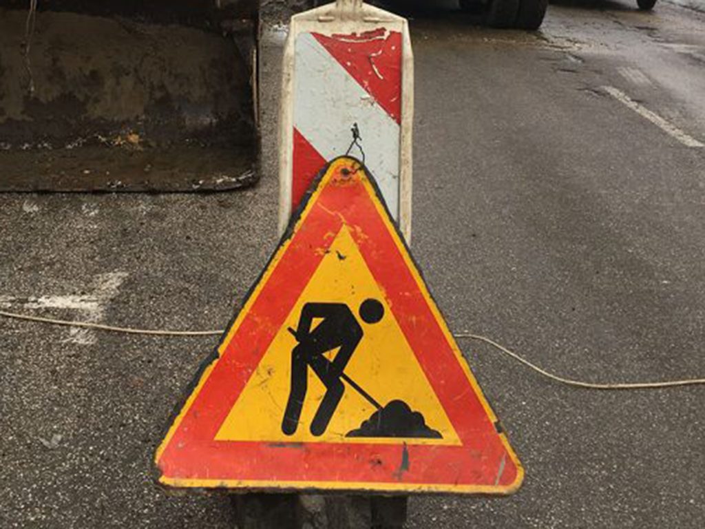 Времен сообраќаен режим во Чаир поради градежни работи