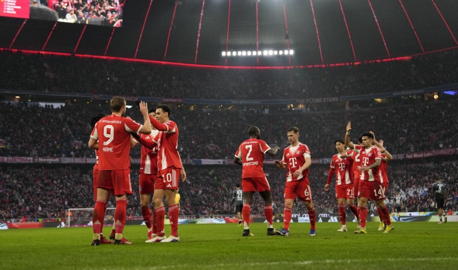 Баерн за малку ќе испуштеше 3-0, пораз на Баер Леверкузен