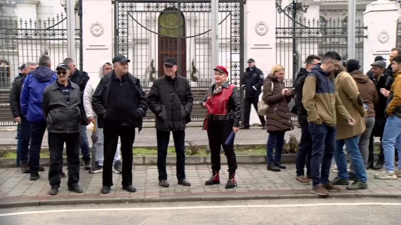 ССМ на протест пред Владата