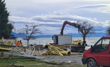 Се отстранува тобоганот во Горица 3