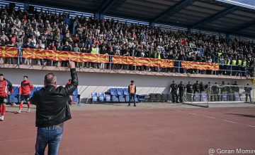 Фудбалски празник на „Билјанини извори: Охрид и Шкендија ги поделија бодовите во дербито пред полни трибини