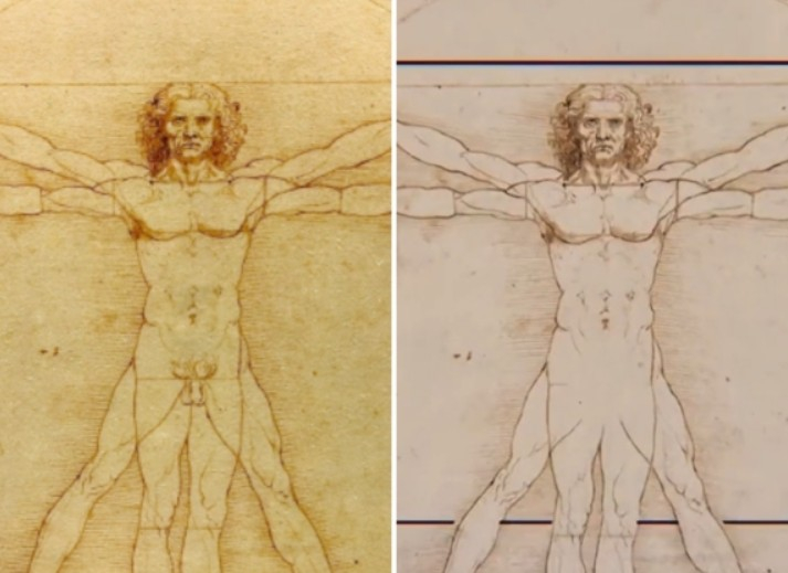 Цензорите го кастрираа Витрувиевиот човек