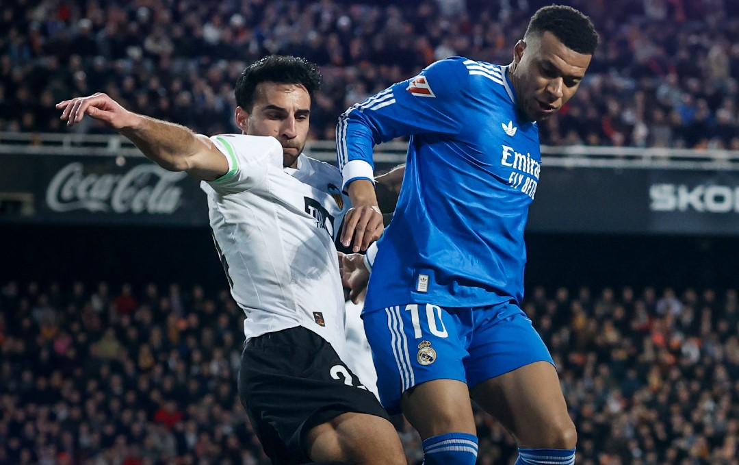 Валенсија не издржа против Реал: Карерас и Мбапе го совладаа Столе Димитриевски (ВИДЕО)