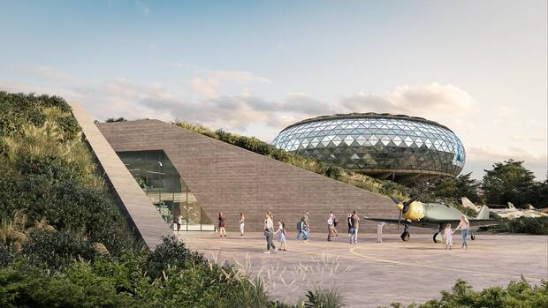 Музејот на воздухопловство во Белград на Иван Штраус пред големо реновирање