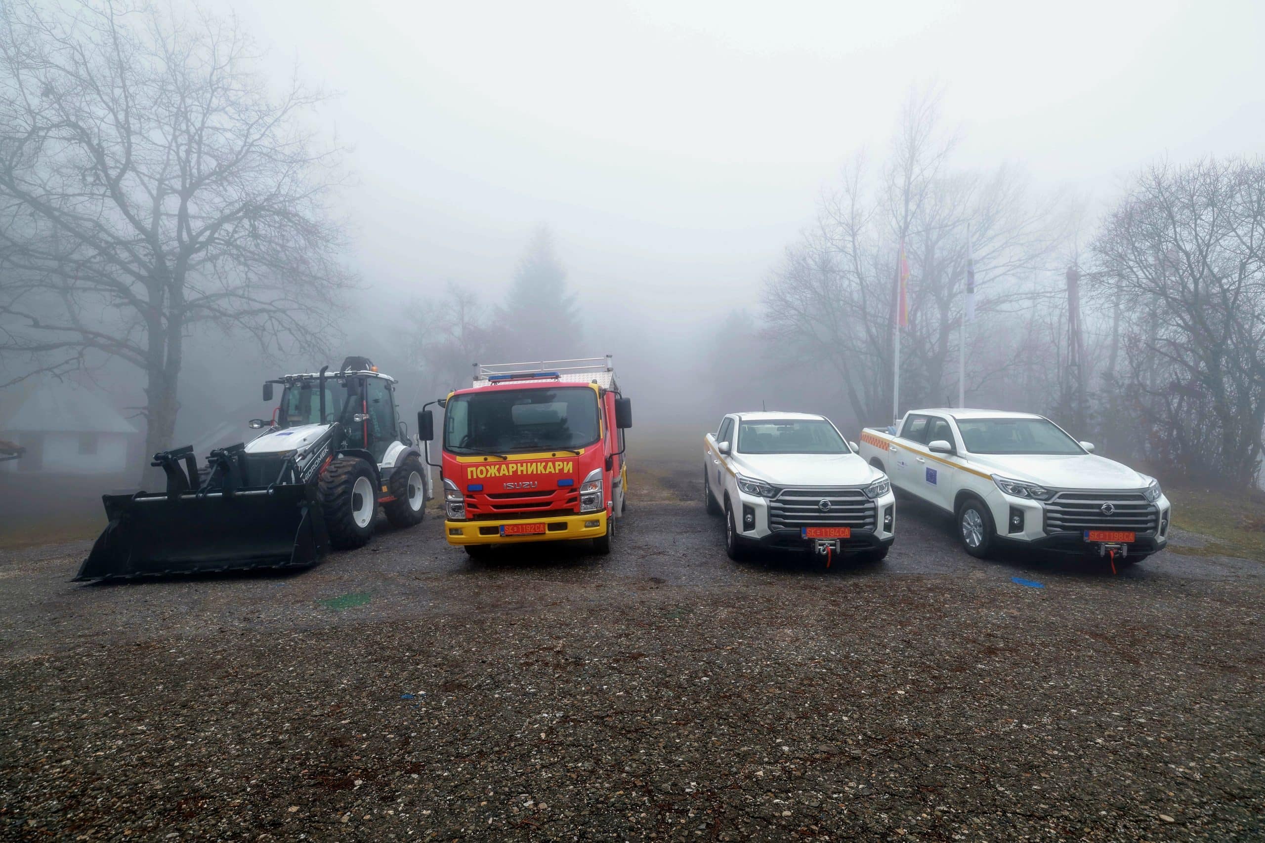 Противпожарни возила и опрема обезбедени за „Јасен“ преку проектот WILD-A