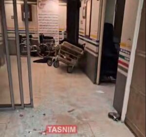 (ВИДЕО) Бомбардирана е болницата „Ганди“ во центарот на Техеран, засега не се знае бројот на повредени