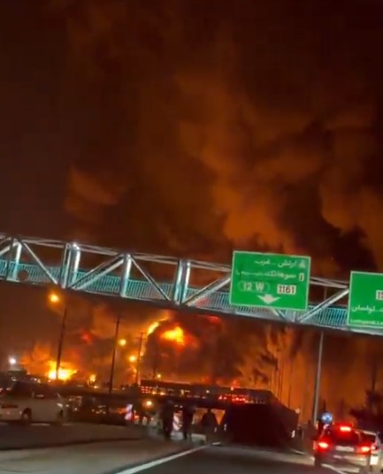 Toксични дождови паѓаат во Иран