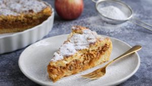 (Рецепт) ПОСНА ПИТА СО ЈАБОЛКИ: Рецепт за миризлива пита