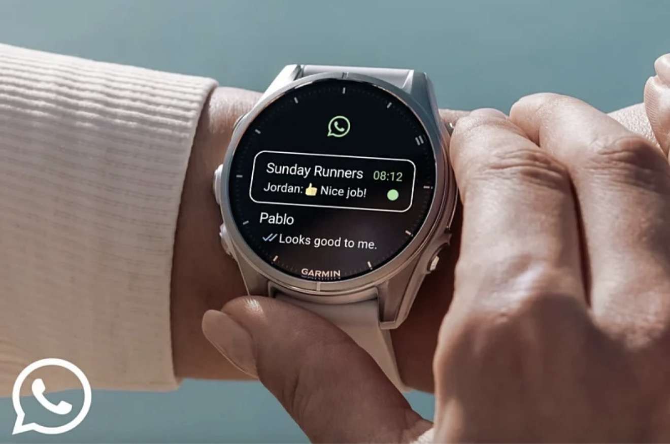 WhatsApp е официјално достапен на паметните часовници на Garmin