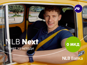НЛБ Банка го претставува „NLB Next“ – Пакет за млади што ги следи нивната амбиција и независност