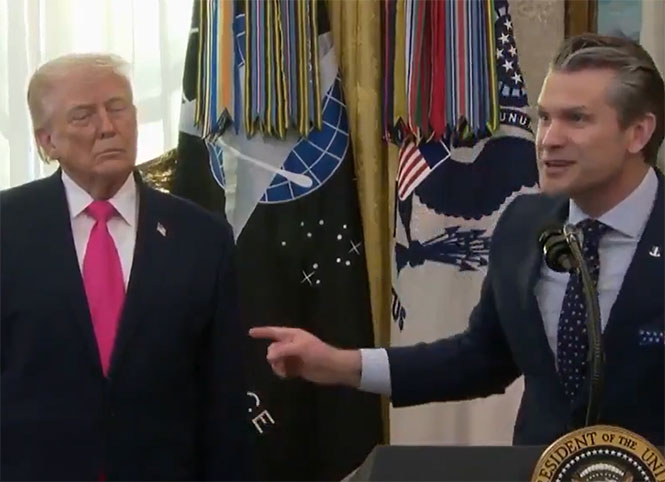 Пит Хегсет: Ние преговараме со бомби