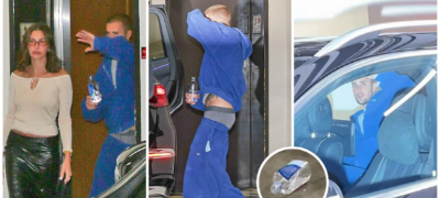 Џастин Бибер повторно загрижува: Со спуштени панталони фрла шише кон фотограф – Хејли го игнорира