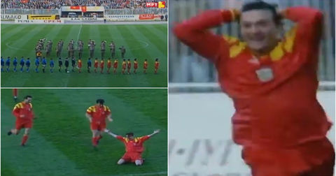 Посебен ден за мак-фудбалот: Пред 32 години Македонија го одигра првиот домашен меч!