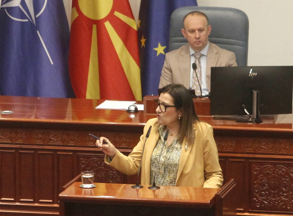 Николоски ја обвини Шекеринска дека со судска пресуда сакала да го укине ВМРО-ДПМНЕ