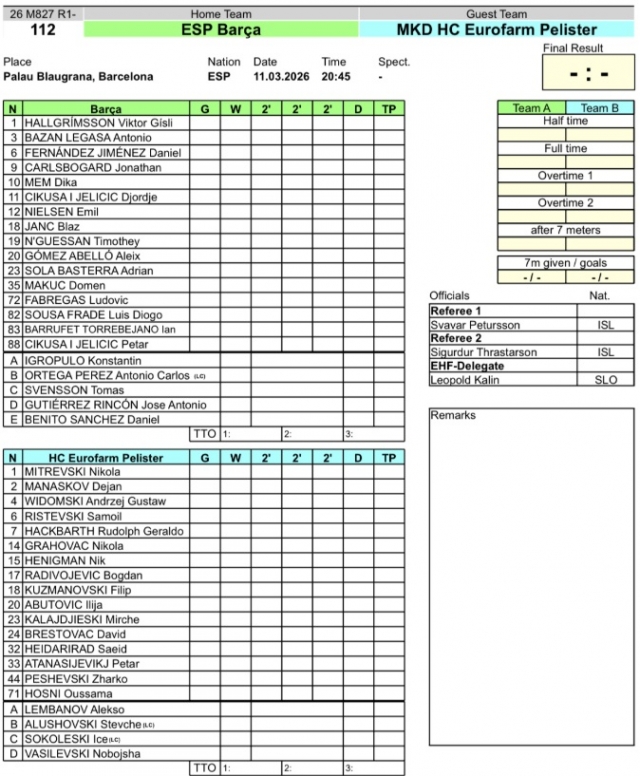 Пелистер на гости кај Барселона го завршува настапот во ЛШ (ФОТО)