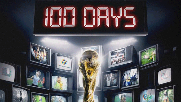 Одбројувањето почнува, уште 100 дена до почетокот на Светското првенство во фудбал