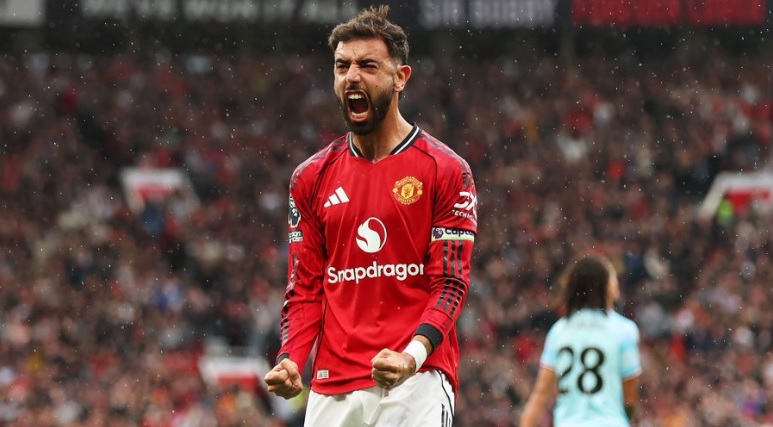 Бруно Фернандеш го надмина рекордот на Бекам и испиша историја во Манчестер Јунајтед