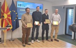 Mилошевски, Блажевски, Калински и Костов добитници на награди од ЗНМ и УНДП