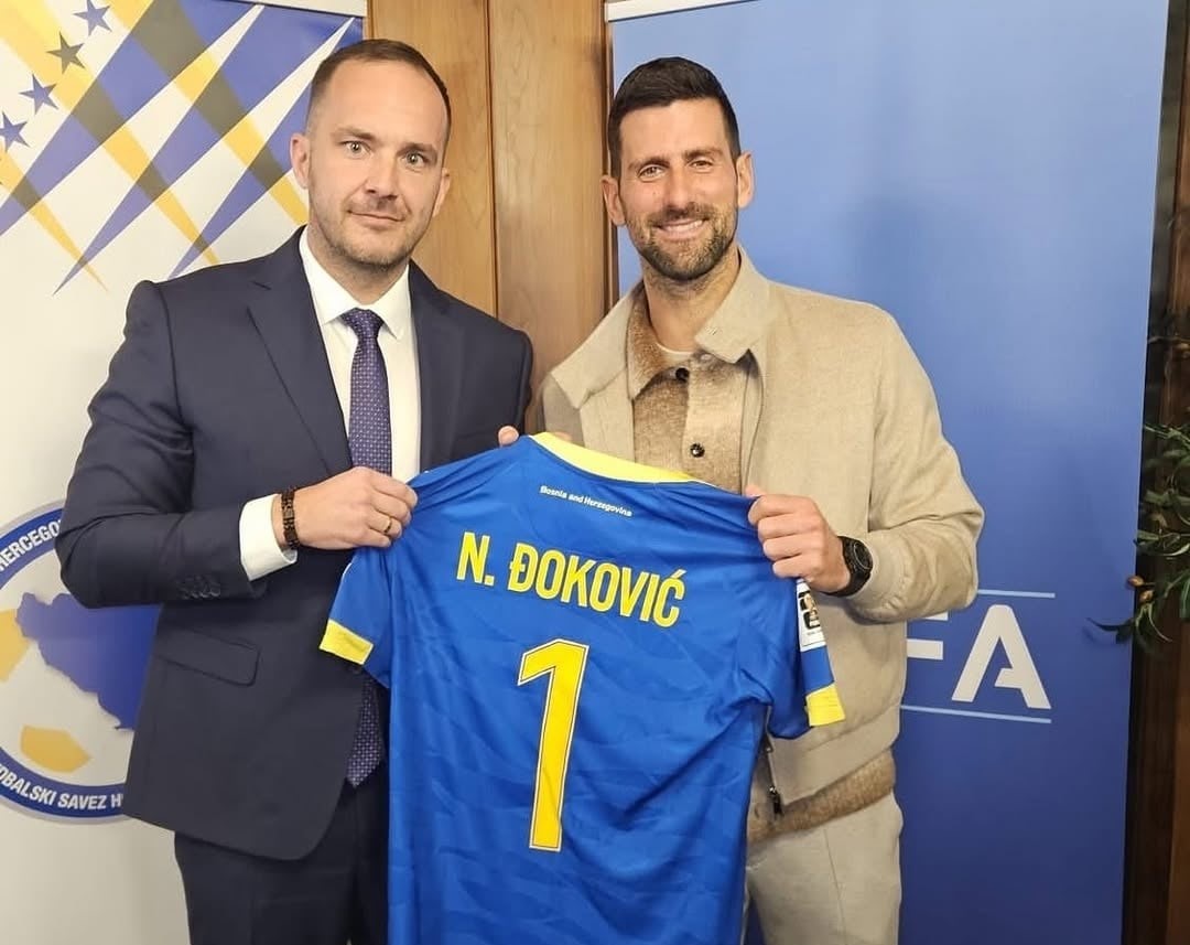 Ѓоковиќ пречекан како цар во Зеница (ВИДЕО)