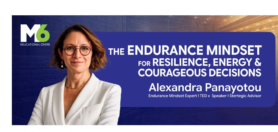 Endurance Mindset® – Лидерство под притисок со Alexandra Panayotou во организација на М6