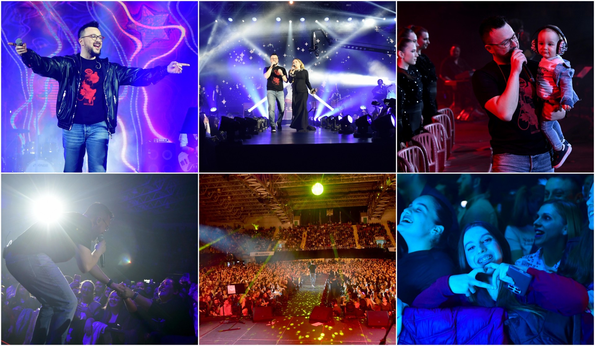 Моќен концерт на Лозано: Прегратки за фановите, солзи за починатите пријатели