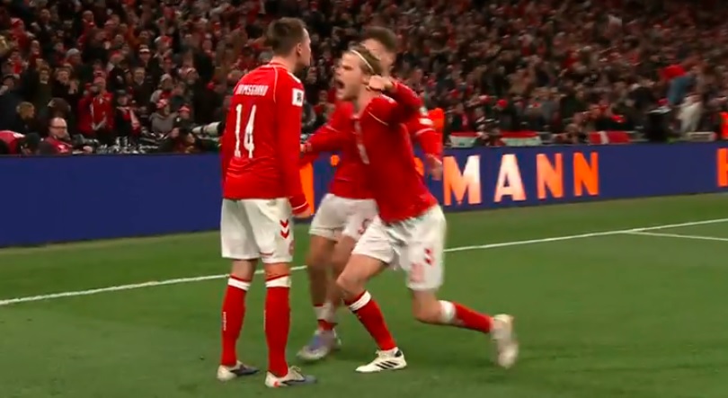 Данска за едно полувреме ја наполни нашата мрежа (ВИДЕО)