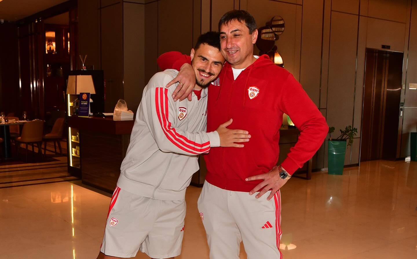 Седлоски дочека дел од тимот, Македонија се собра во Скопје