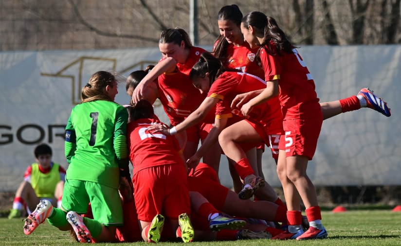 Фудбалерките до 17 години го победија и Луксембург