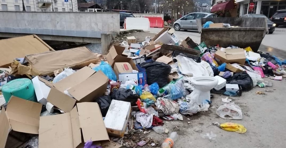 Акција за чистење на Тетово