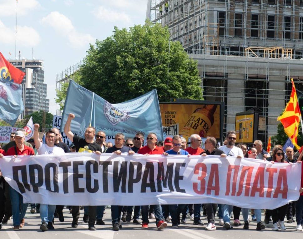 ССМ ДЕНЕС НА ПРОТЕСТ: 160.000 работници живеат со плата под прагот на сиромаштија